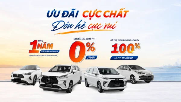 Toyota Việt Nam triển khai chương trình ưu đãi dịch vụ lên tới 20% khi thay dầu và lọc dầu cho xe Vios và Innova